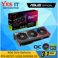 Asus ROG Strix GeForce RTX 4070Ti / RTX4070TI 12GB GDDR6X OC Edition Gaming Graphics Card ( ROG-STRI