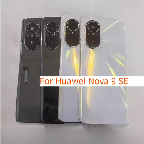 Nova 9SE Battery Back Cover For Huawei Nova 9 SE Rear Housing Glass Case Replace Phone Repair