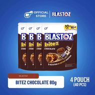 [Paket isi 4] Blastoz Bites Chocolates Pouch 80gr