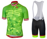 Cast Breathable Cycling Bike Mountain Bike Short Sleeve Set Quick Dry Cycling Jersey For Men