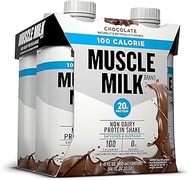 Cytosport Muscle Milk 100 Calories Nutritional Drink, Chocolate, 4 Count
