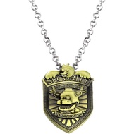 FNAF Safety Protection Badge Necklace - Sun and Moon Friendship Pendant Necklace - Gifts for Men Wom