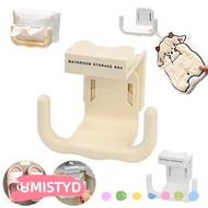 UMISTYDREAMUM9U Shoe Rack, Wall Mounted U-Shaped Tissue Holder, Multifunctional No Punch Facial Towe