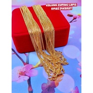 24k gold plated xuping necklace gold necklace