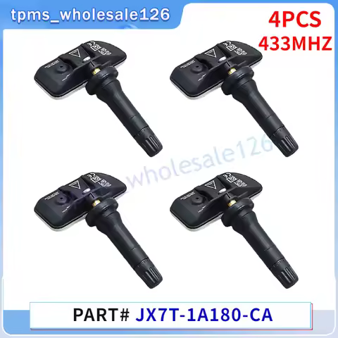 JX7T-1A180-CA JX7Z-1A189-A TPMS 433MHZ Tyre Pressure Monitor System Sensor 4PCS For 2020-2026 Ford K