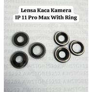 Camera Lens Rear Camera Lens and Glass iP11 Pro Max with IP 11Ring