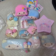 全部共13件$150不拆賣... 日本 台灣 Little Twin Stars kiki lala 雙星仙子公仔精品雜貨 公仔 頭飾品 飾物匙扣 + 眼鏡盒+  飾物盒 + 八達通套 等