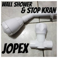 Jopex built-in shower package and stop faucet