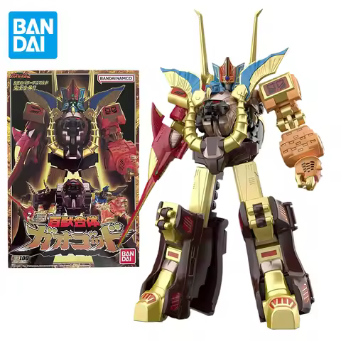 Bandai Figur Anime Asli Hyakujuu Sentai Gaoranger SMP Shokugan Mainan Figur Aksi untuk Hadiah Anak-a