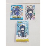 GANTUNGAN Set Boku no Hero Academia Iida Merch Ribbon Deformed Acrylic Keychain Rubber Strap Keychain