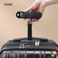 PEONYSG Luggage Scale, Mini Plastic Travel Weighing Scale,  Electronic Portable Kg/Oz/Ib Baggage Wei