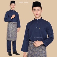 BAJU MELAYU BIRU GELAP | BAJU MELAYU NAVY BLUE | BAJU MELAYU DARK BLUE | BAJU MELAYU SET AYAH ANAK BIRU GELAP DARK BLUE NAVY BLUE | BAJU MELAYU SEDONDON BAPA KANAK KANAK BIRU GELAP DARK BLUE NAVY BLUE | BAJU MELAYU RAYA 2022 BIRU GELAP DARK BLUE NAVY BLUE