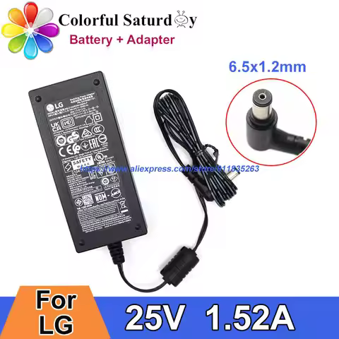 25V 1.52A DA-38A25 MS-Z1520R250-038A0-P AC Adapter DYF-2430 For LG SH4 SH5 LH7 SOUNDBAR NB3730A NB35