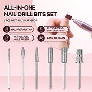12 Nail Drill Bits, Compatible With Coslus, 3/32 Inch (2.35 Mm) High-End Nail Drill Bit Set, Comes W