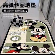 Rubbing Mat Household Cute Anti-slip Entrance Entrance Mickey Floor Mat Cartoon Entrance Door Mat Fo