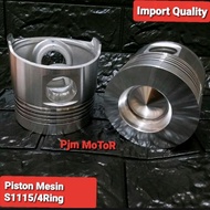 S1115 ZS1115 4Ring Piston Seher Mesin Diesel DongFeng Fengtian Shark JiangDong 24HP
