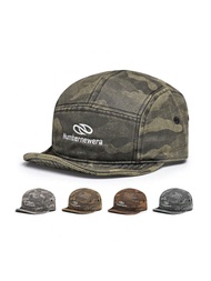 1 chiếc Mũ lưỡi trai ngụy trang chức năng Retro Niche, Mũ vành ngắn Hip Hop Unisex, Mũ lưỡi trai Sna