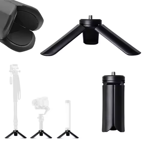 Mini Tripod Pocket Camera Desktop Stand Holder Selfie Sticks for DJI Osmo Pocket 3 / Pocket 2 Gimbal
