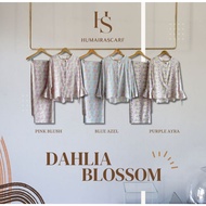 Dahlia Blossom One set By Humairascarf