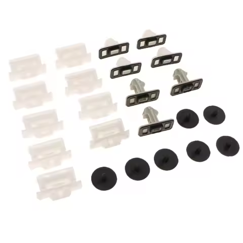 For A6 C7 A7 2012-2018 Side Skirt Mounting Clips Kit 1 Set Side Rocker Molding Clip Kit 4G0898909 4G