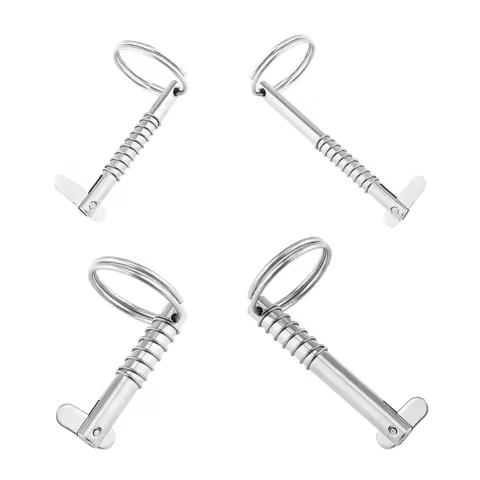 Stainless Steel Quick Release Pin Quickly Install Boat Bimini Tops Marine Pin Replacement Boat Suppl