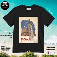 ITALY SOUVENIR T-SHIRT 10 WEAR ORIGINAL ITALY LABELTAG PREMIUM GIFT SOUVENIR CLOTHES