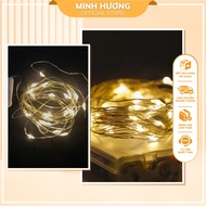Copper Wire LED Lights, 1m, 2m 7 Color LED String Lights for Decoration, Super Beautiful and Conveni