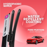 Trapo Hydrophobic Hidrofobik Car Wiper Blades Pengelap Cermin Kereta Ford Mustang S550 (2016-Present