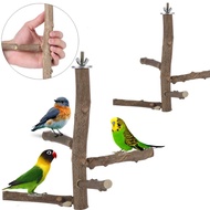 PCTYL36665 bird bath for cage Bird Cage Accessories Bird Cage with Stand Natural Bird Toys Wood Bird Perch Bird Perch