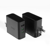 GaN氮化鎵65W 三接口USB-A+USB-C+USB-C/PD電源供應器 / 充電組