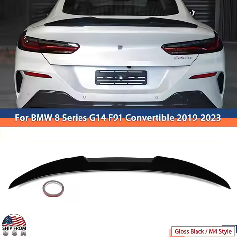 for BMW 8 Series G14 Cabrio 2-Door F91 M8 840i M850i Trunk Lip Tail Trunk Spoiler 2019 2020 2021 202