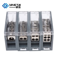 FJ6/JTS2 Multi-Purpose Connector Terminal Splitter Box One-In 4/6/8/9/12 Out Rail Type Wire Connecto