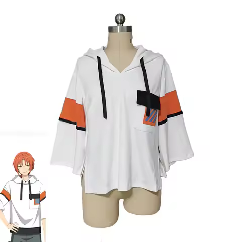 Game Ensemble Stars Tsukinaga Leo Cosplay Costume Halloween Carnival Uniforms Fancy Coat Casual Top 