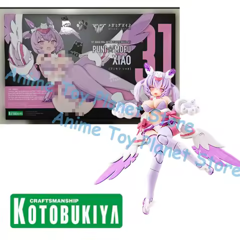 Original Kotobukiya Megami Device PUNI MOFU XIAO Anime Collection Figures Plastic Action Assemble Mo