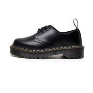 Dr.Martens รองเท้าผู้ชาย1461แพลตฟอร์มมาร์ตินรองเท้าหนังแท้ยางแต่เพียงผู้เดียวสีขาวสีเหลืองด้ายเข็มคู