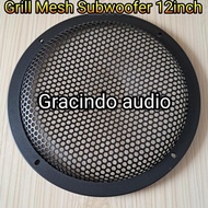 restock Grill Tutup Cover Subwoofer 12inch model Jaring / Mesh Besi