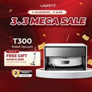 【GRAND LAUNCH】Uwant T300 Robot Vacuum Cleaner | Ultra-Slim Base Station | 80°C Hot Water Mop | Mop &