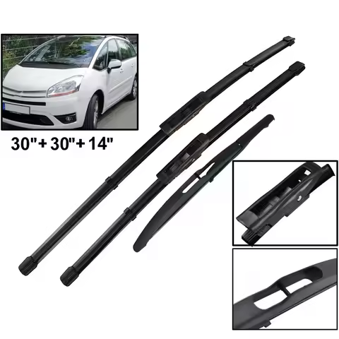 C4 Picasso Citroen Front & Rear Wiper Blades For Citroen C4 Grand Picasso C4 Picasso I 2008 - 2013 W