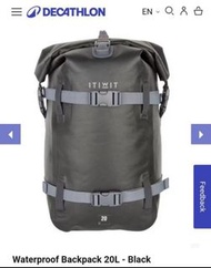 Decathlon -ITI WIT- 20L dry bag - backpack - carry your belongings and protect them from splashes of