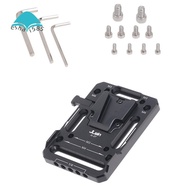 V-Type Interface Battery Pinch Plate 15mm Guide Rail Pipe Clamp Fixed Base Photography  Set 78 X 108