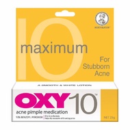 Oxy 10 acne pimple medication 10g