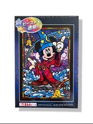 全新Disney Puzzle 迪士尼 TENYO 拼圖 迪士尼彩繪玻璃266塊 Mickey Mouse 米奇老鼠 透明拼圖（日本製）(順豐到付)最後三盒!!!!