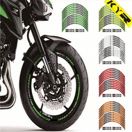 Promotion KAWASAKI KAWASAKI Z900 3M Color Dedicated Reflective Waterproof Rim Sticker Steel Rim Deca