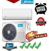 Midea Air-Con [OPAL Series] Inverter System 2 **4 TICKS** + $50 SERVICING Voucher (100% NEW AIR-CON SYSTEM ONLY)