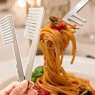 4-1Pc Stainless Steel Pasta Comb Fork - Anti-skid, Labor-saving - Spaghetti Fork - Noodle Separator 