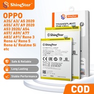 ShineStar Original  Battery Compatible For OPPO A3S/ A5S/ A7/ A8/ A9/ A11/ A12/ A16/ A33/  A53/ A54/