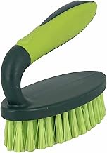 Pine-Sol Soft Bristle Scrub Brush – Comfort Grip | Iron Handle Design | All-Purpose Scrubber for Cle