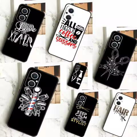 Hair Stylist Hairdresser Case For OPPO Reno 10 Pro 11 F 4 6 7 8 5 Lite 4Z 5Z 8T OPPO Find X6 Pro X5 