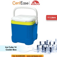 IGLOO 12 QT (11L) Ice Cube 14 Cooler Box- Blue/Yellow