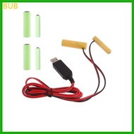 BUB 1 in 2 4 5V AAA+AA  Eliminators USB Power Supply Replace 3x 1 5V AAA+AA